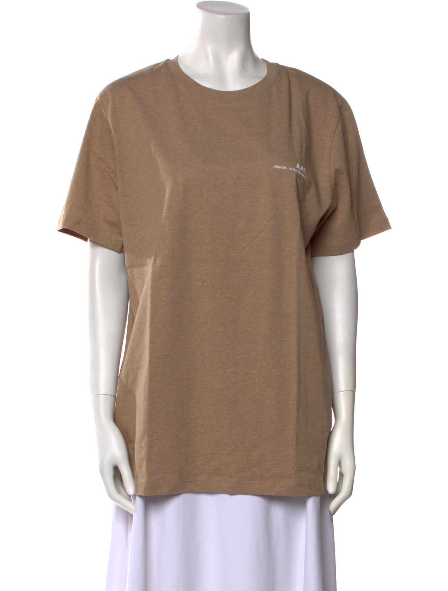 A.P.C. Crew Neck Short Sleeve T-Shirt
