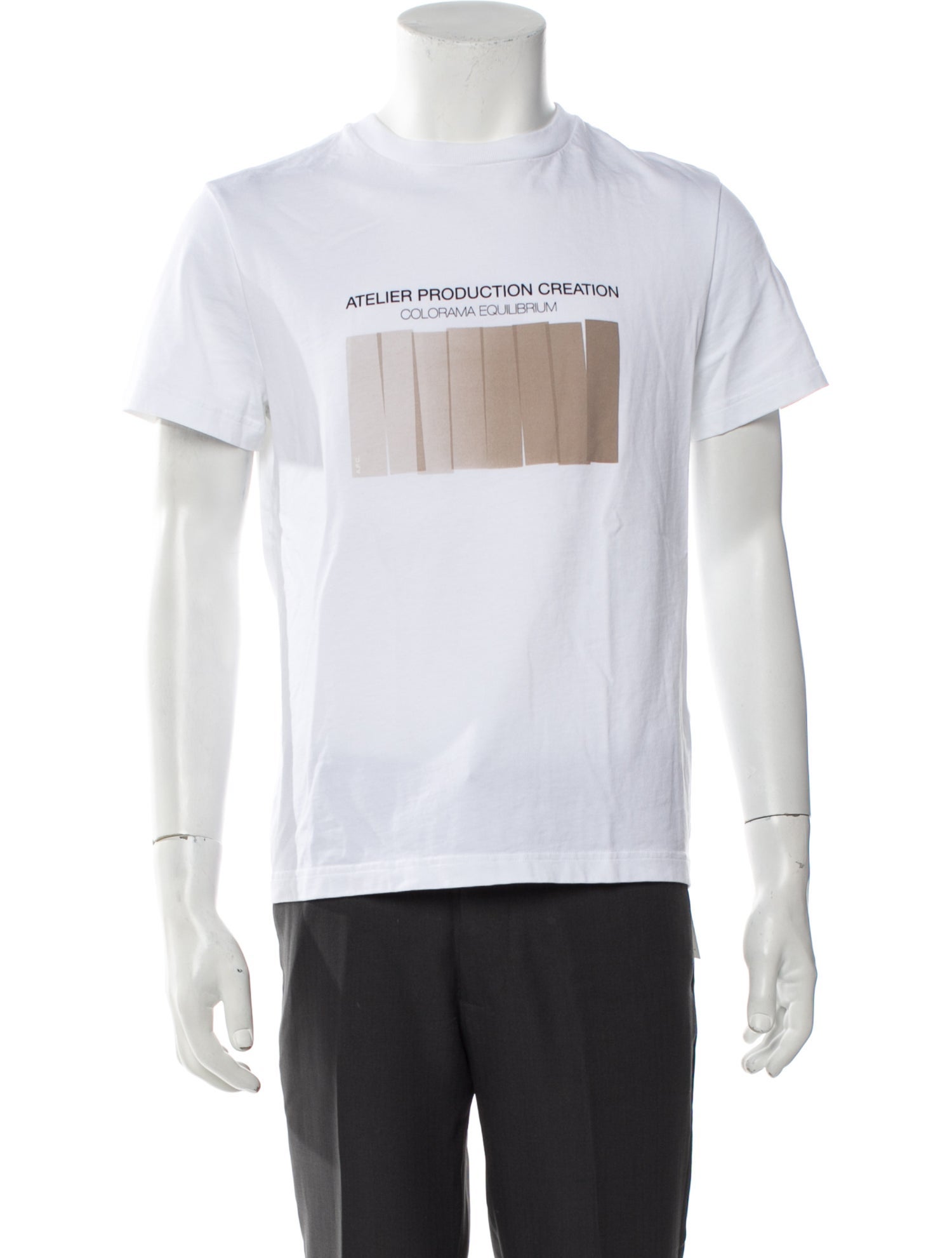 A.P.C. Graphic Print Crew Neck T-Shirt