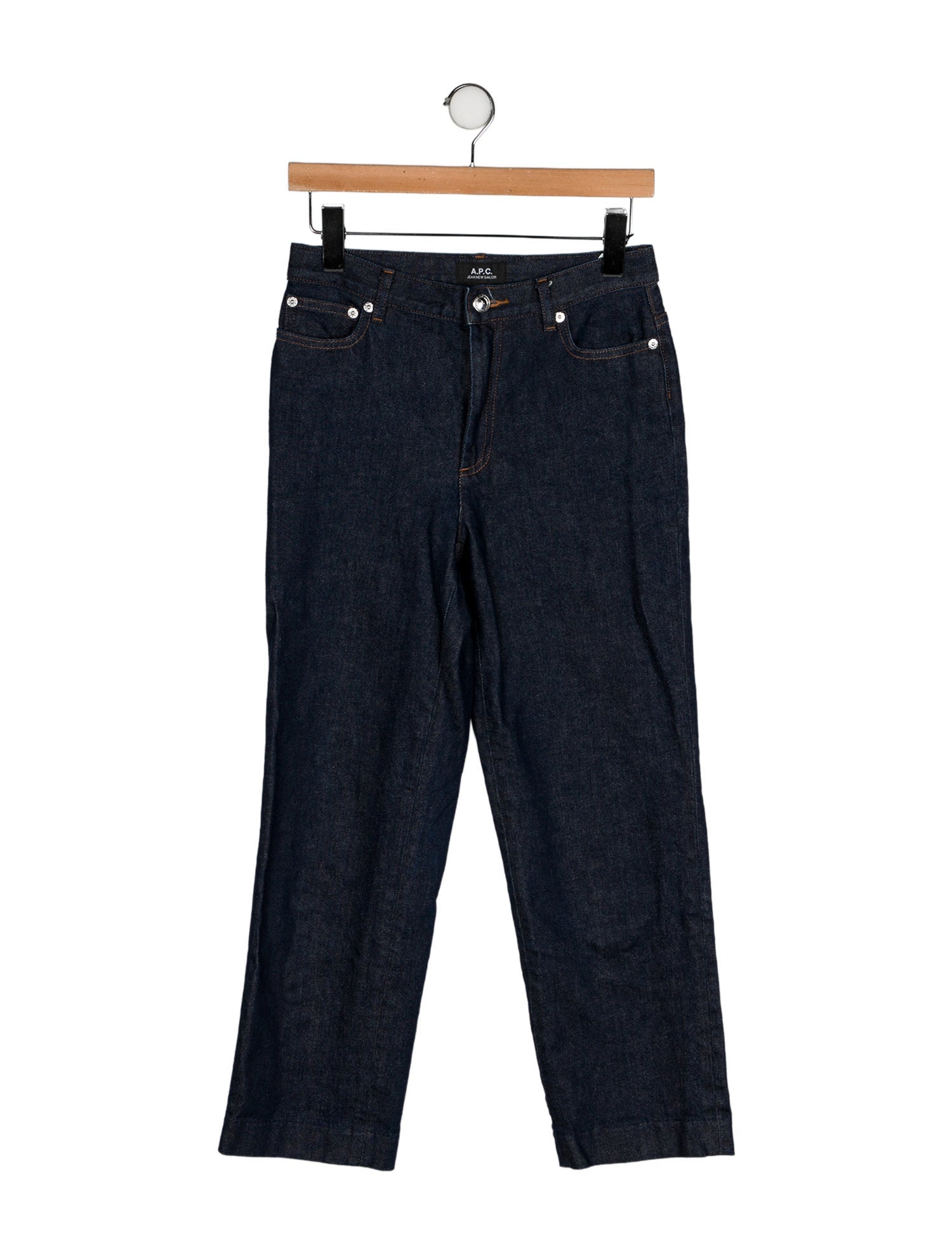 A.P.C. Mid-Rise Straight Leg Jeans