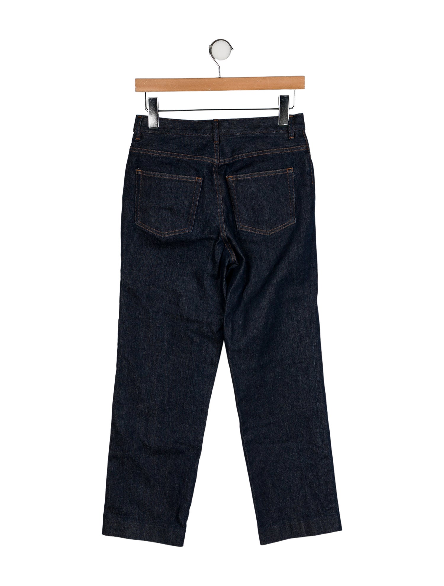 A.P.C. Mid-Rise Straight Leg Jeans