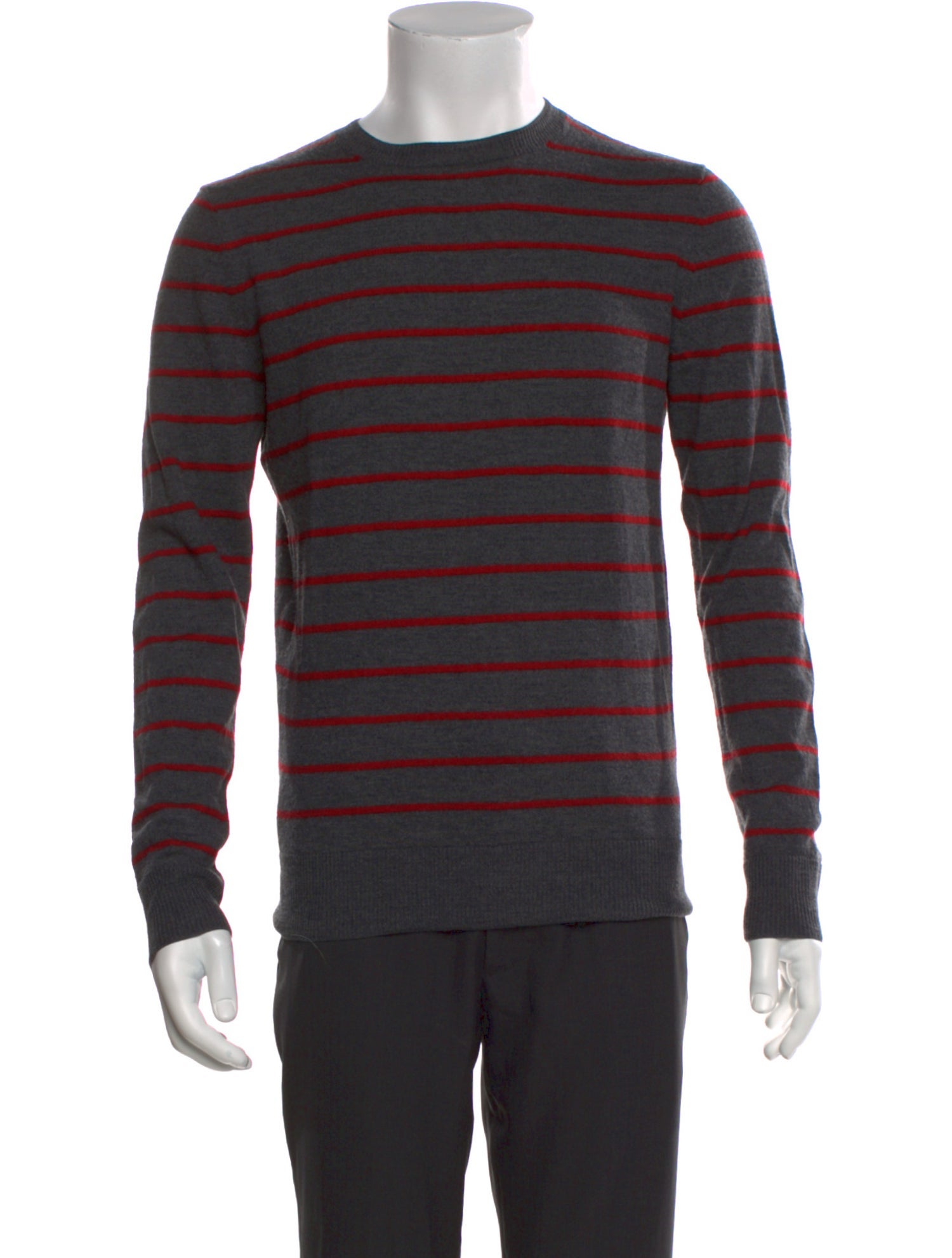 A.P.C. Striped Crew Neck Pullover