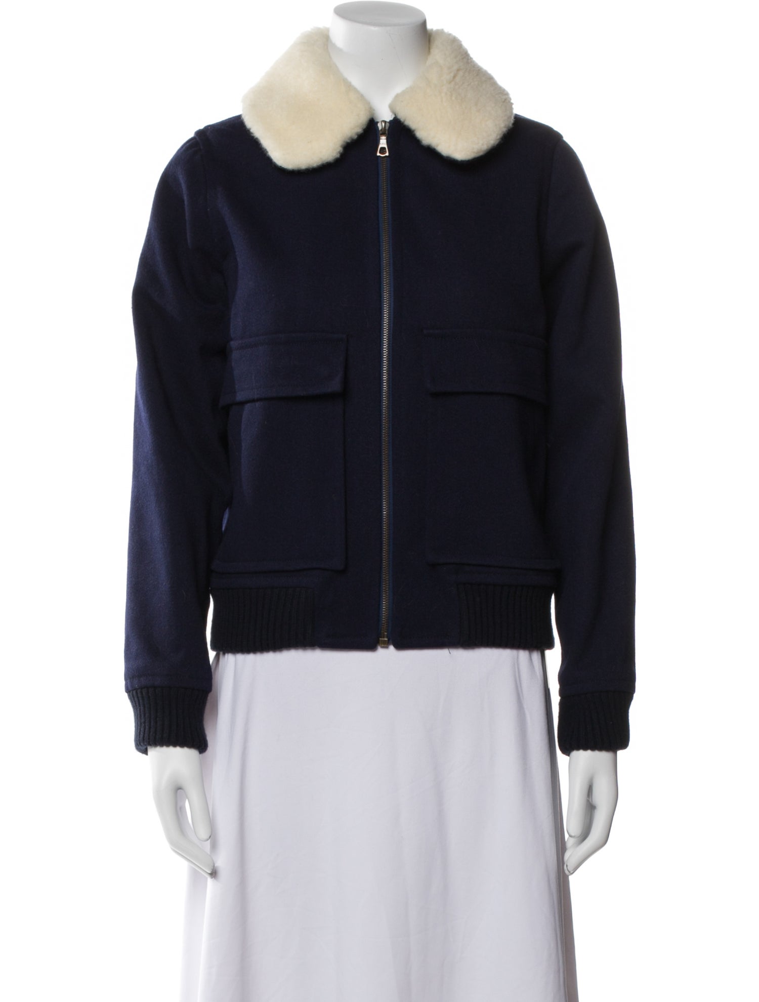 A.P.C. Wool Bomber Jacket