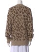 A.P.C. Alpaca Animal Print Sweater