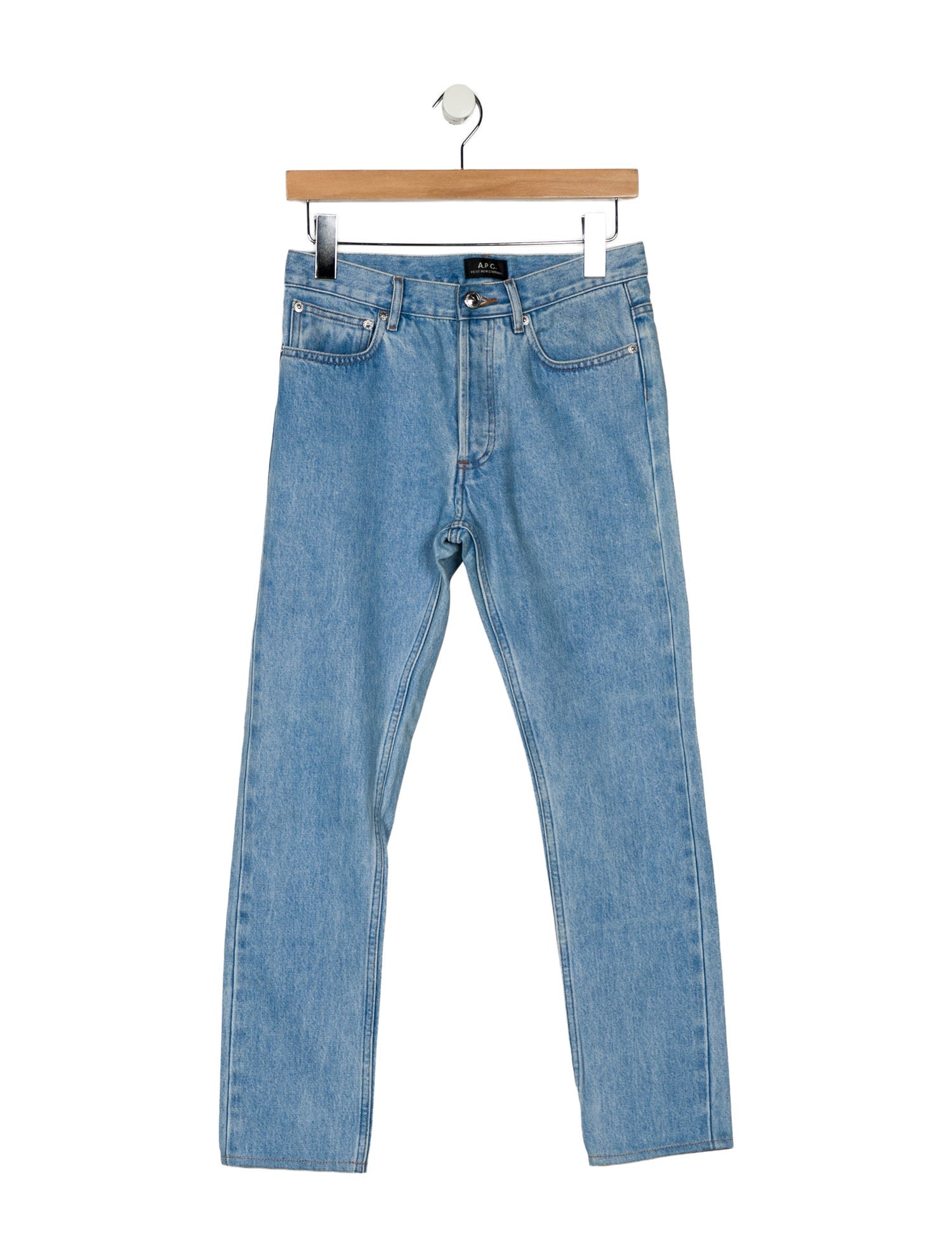 A.P.C. Mid-Rise Straight Leg Jeans