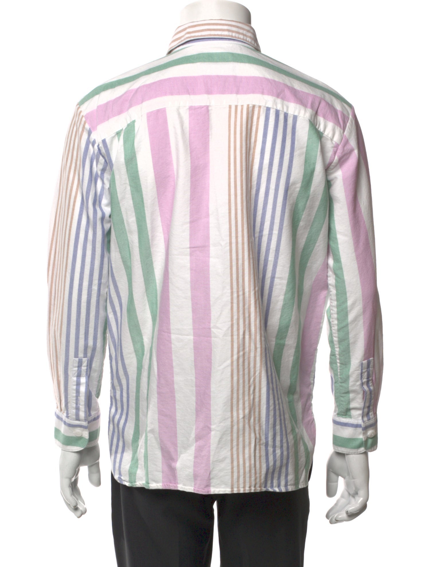 A.P.C. Striped Long Sleeve Shirt