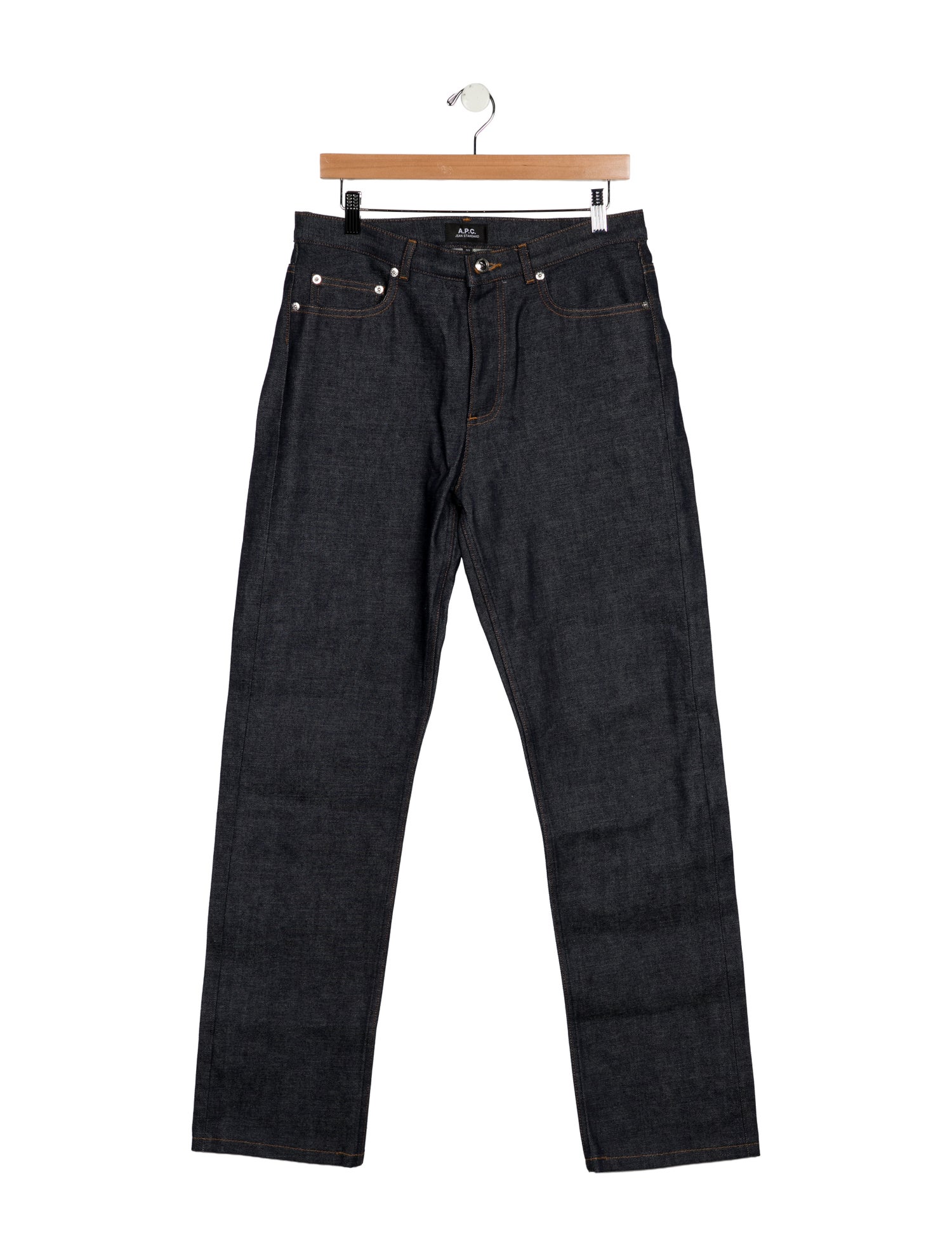 A.P.C. Mid-Rise Straight Leg Jeans