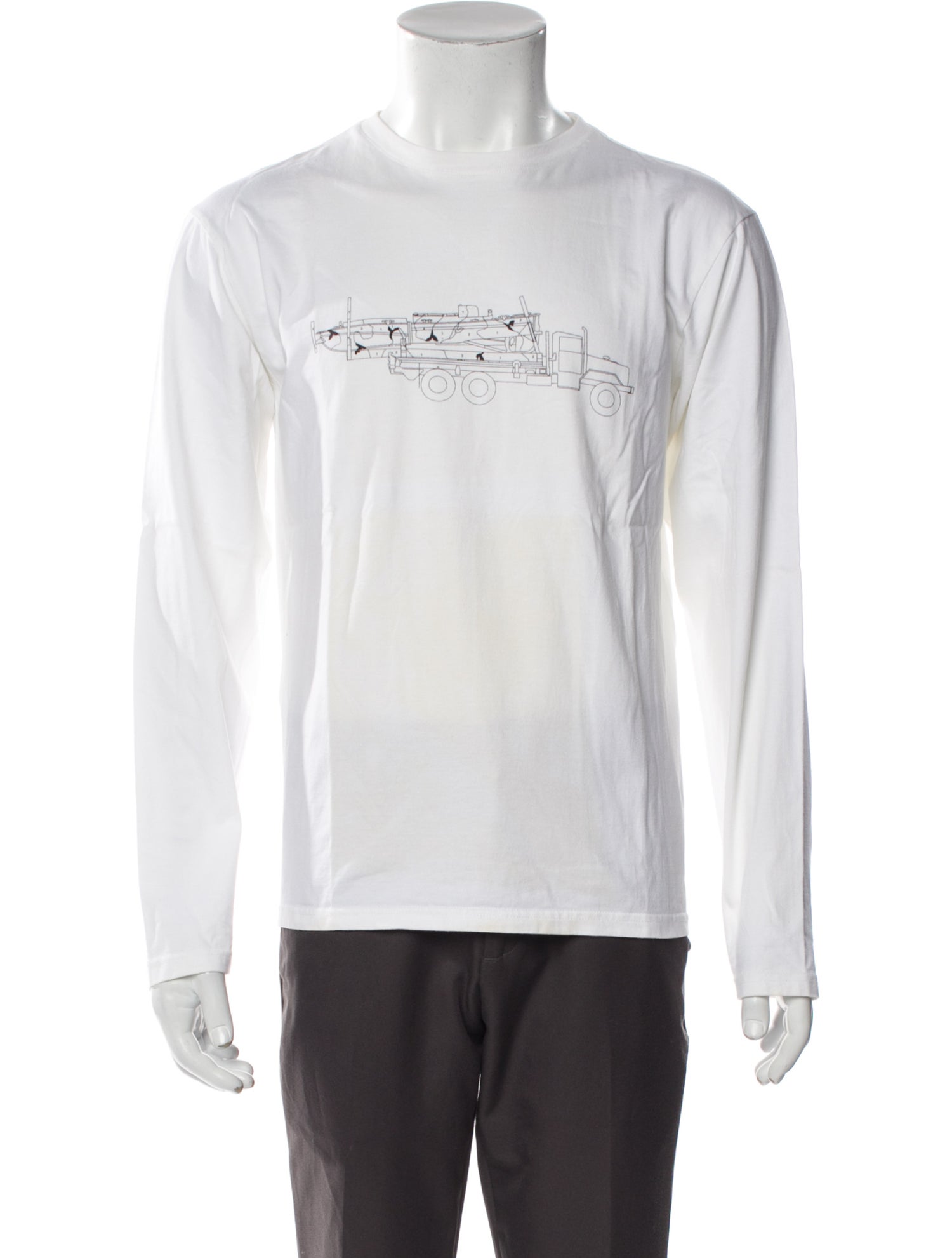 A.P.C. Graphic Print Crew Neck T-Shirt