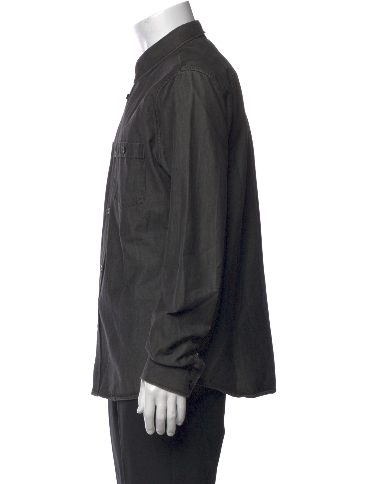 A.P.C. Long Sleeve Denim Shirt