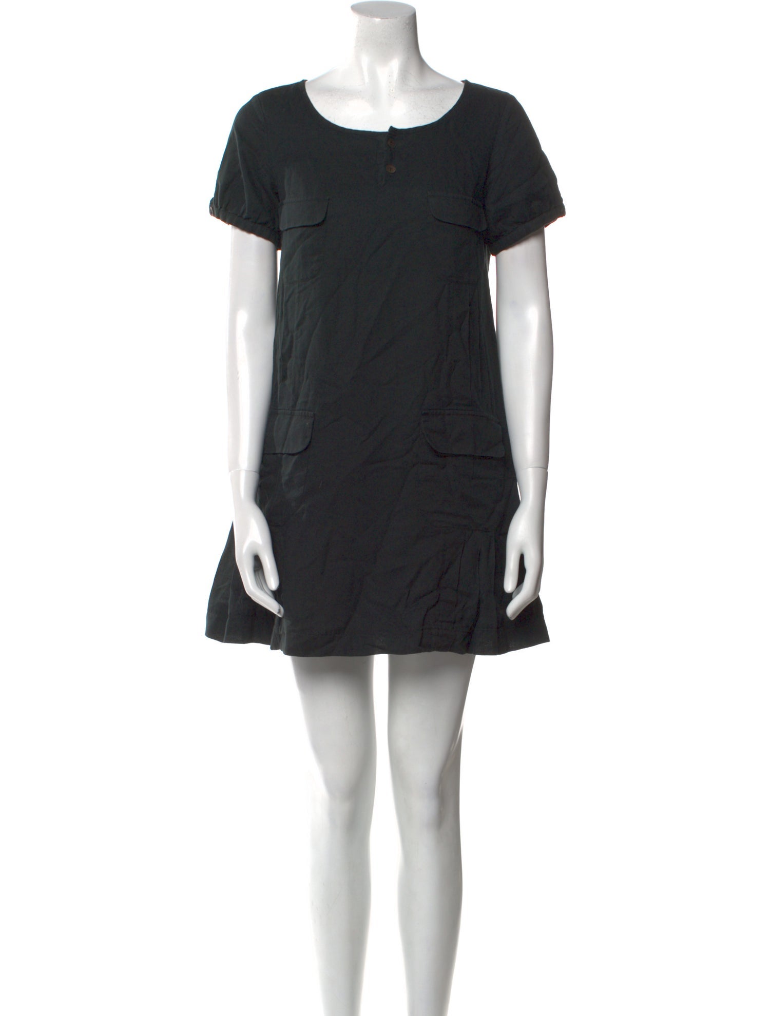 A.P.C. Scoop Neck Mini Dress
