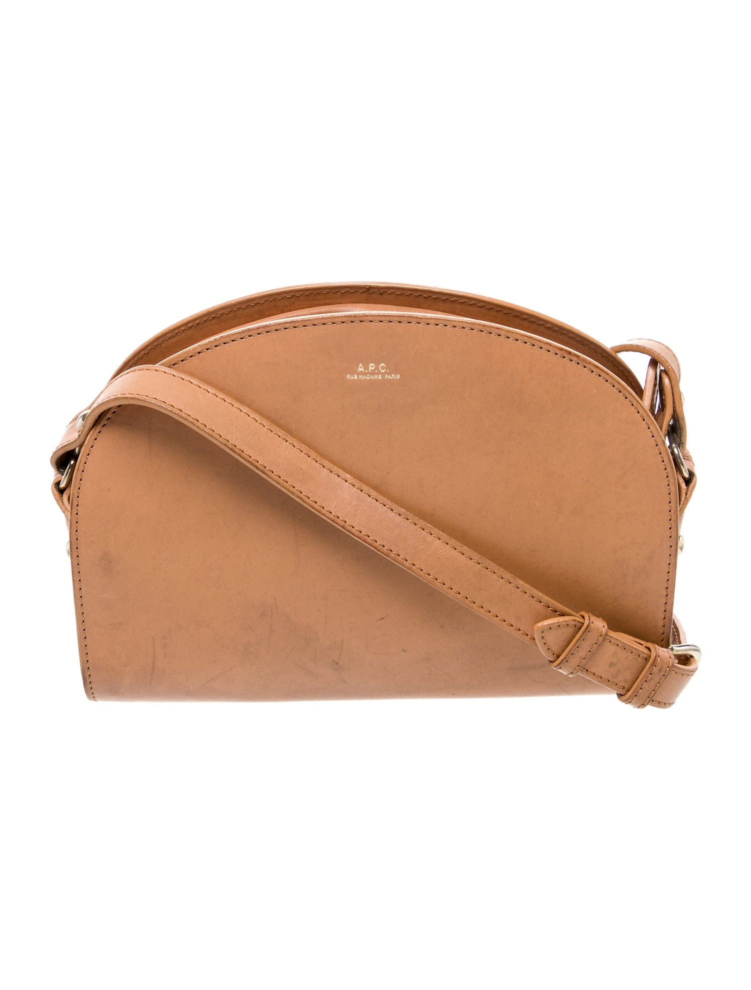 A.P.C. Leather Crossbody Bag