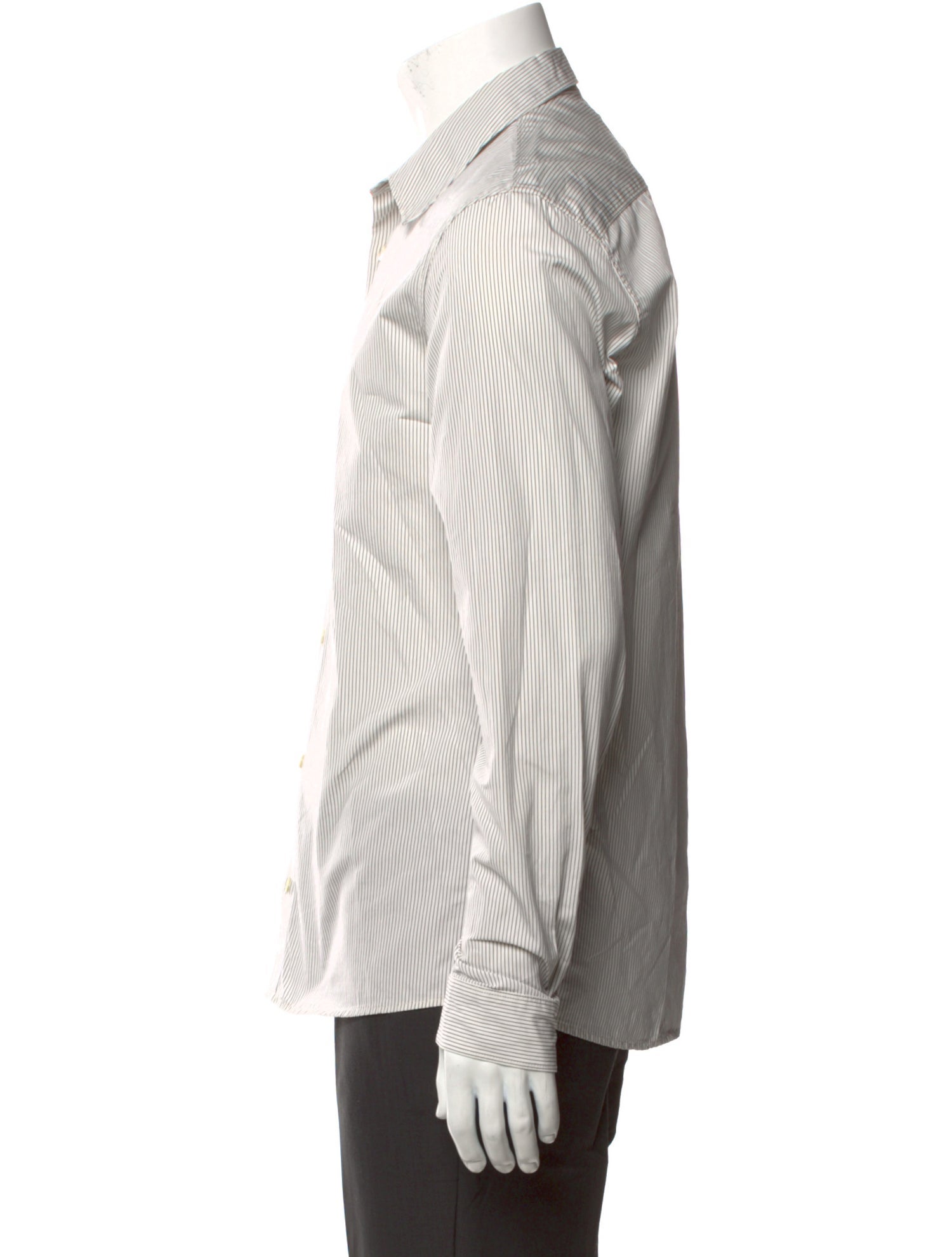 A.P.C. Striped Long Sleeve Shirt