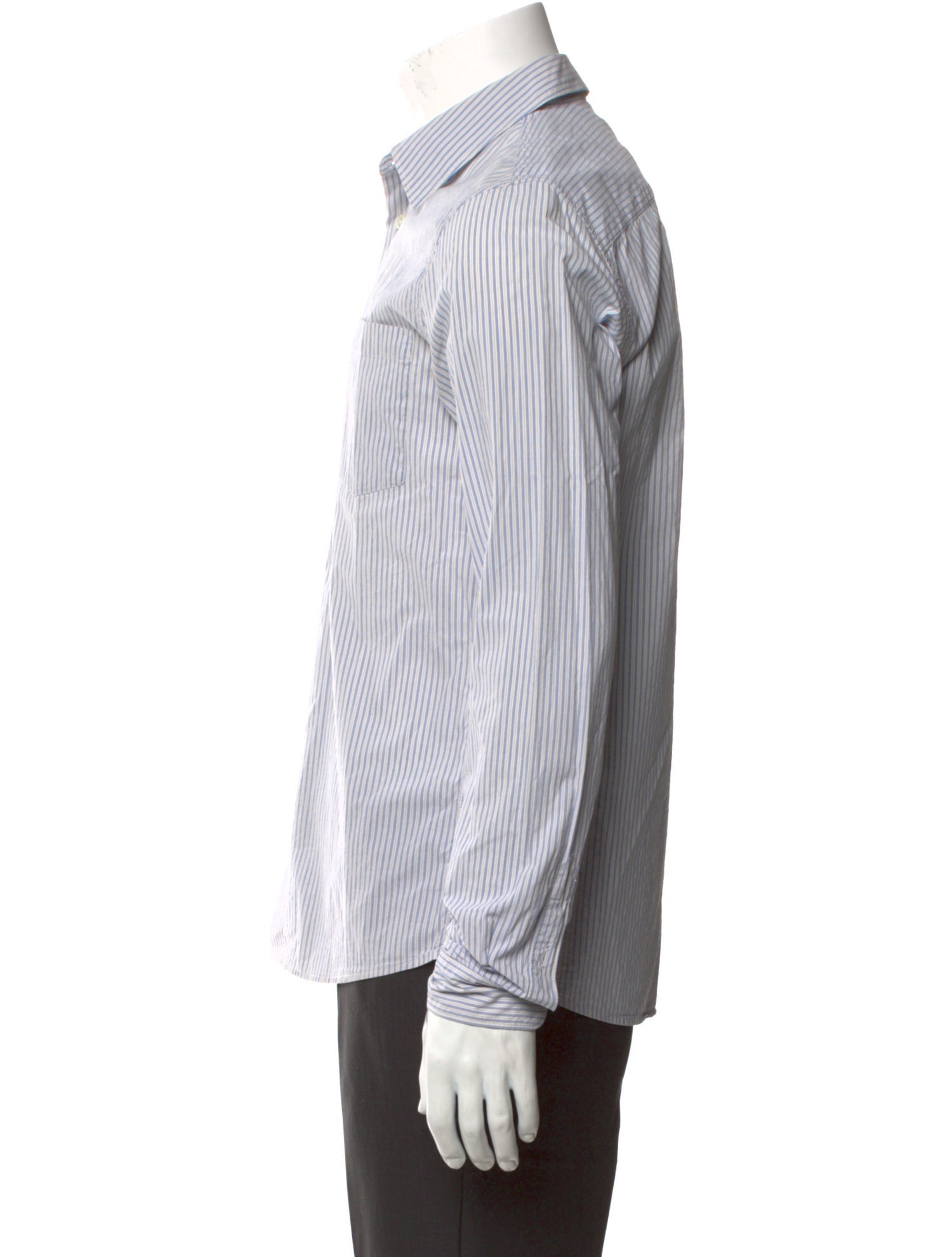 A.P.C. Striped Long Sleeve Shirt