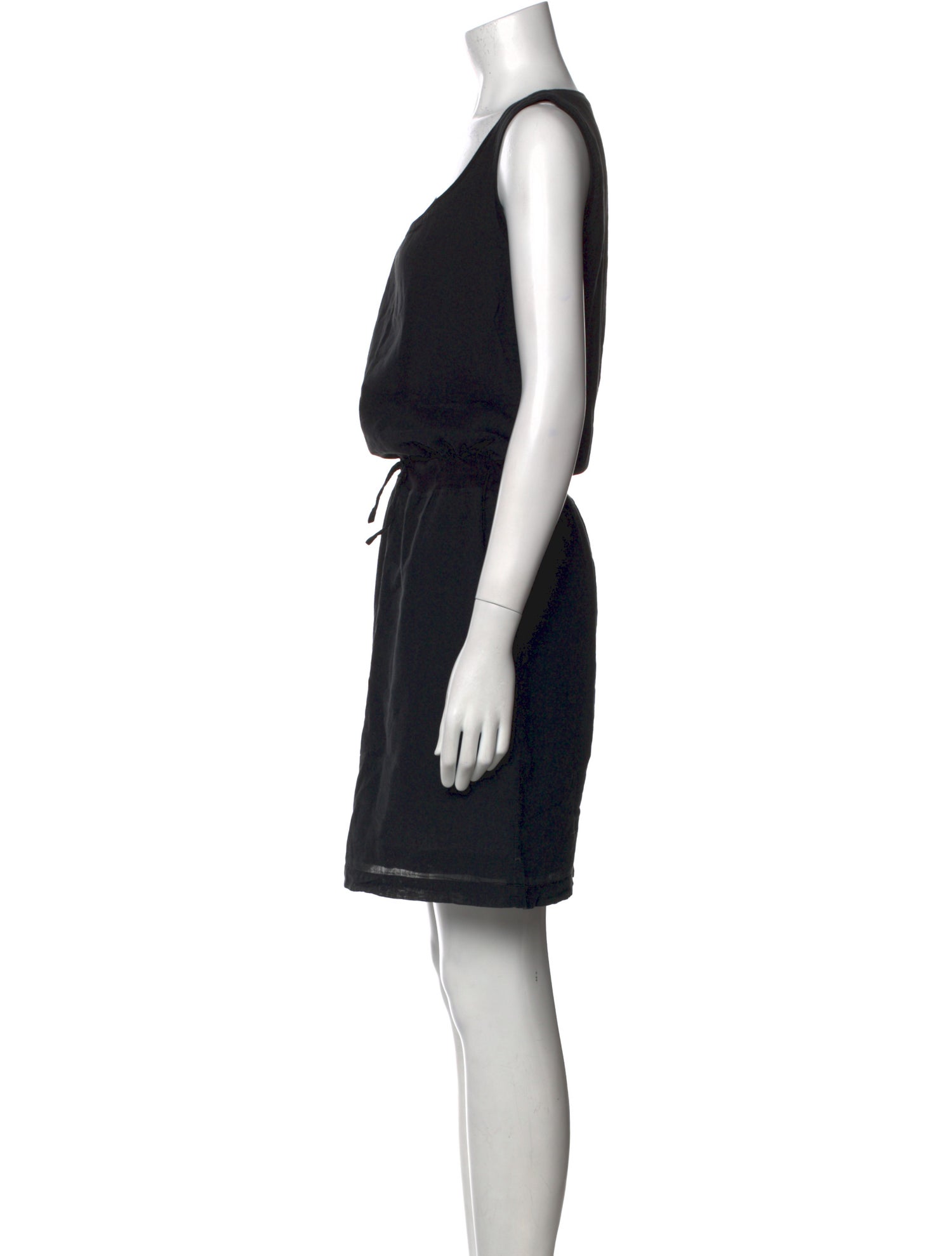 A.P.C. Scoop Neck Knee-Length Dress