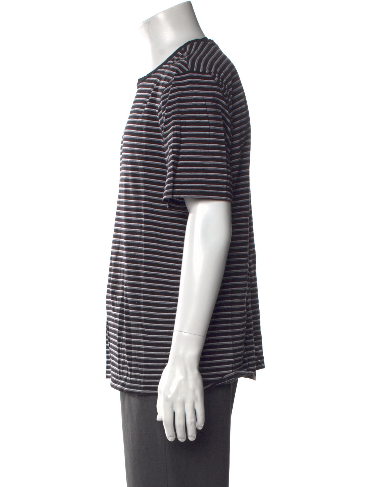 A.P.C. Striped Crew Neck T-Shirt
