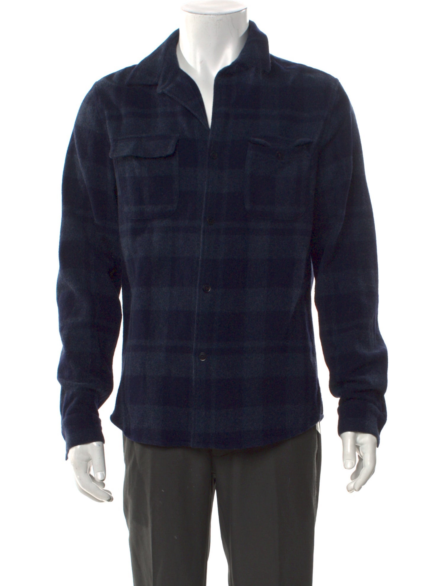 A.P.C. Wool Long Sleeve Shirt