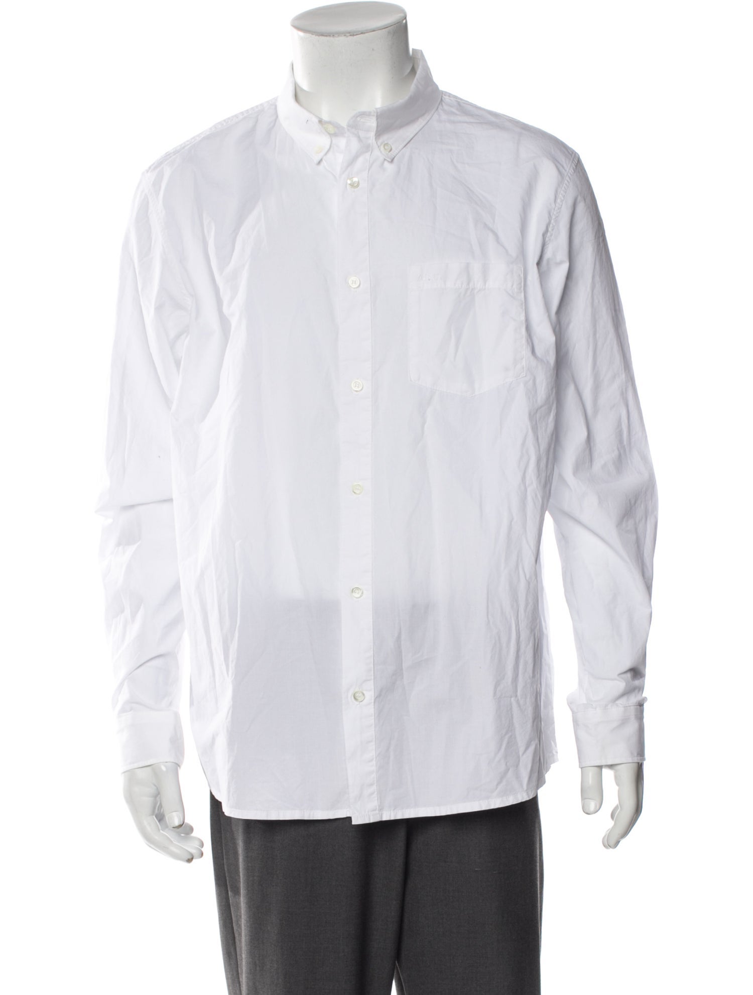 A.P.C. Long Sleeve Tuxedo Shirt