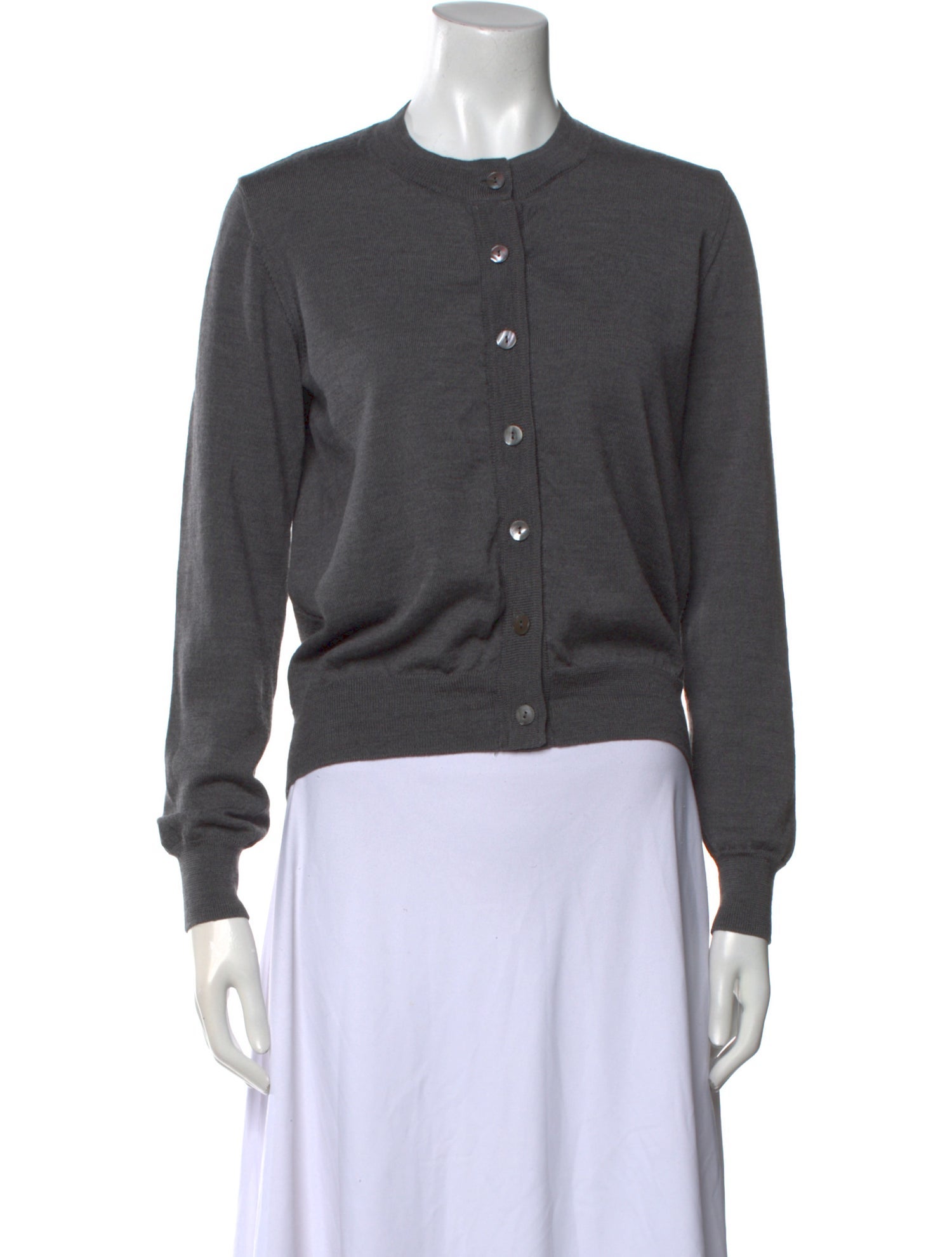 A.P.C. Virgin Wool Crew Neck Sweater