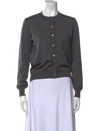 A.P.C. Virgin Wool Crew Neck Sweater