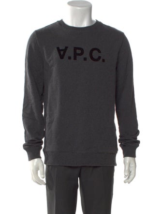A.P.C. Graphic Print Crew Neck Pullover