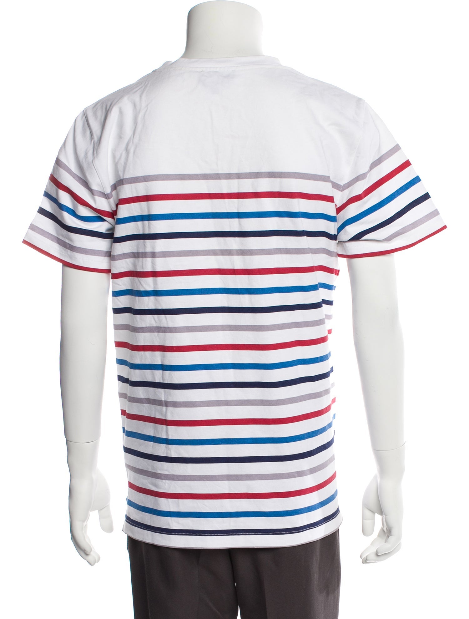A.P.C. Striped Crew Neck T-Shirt