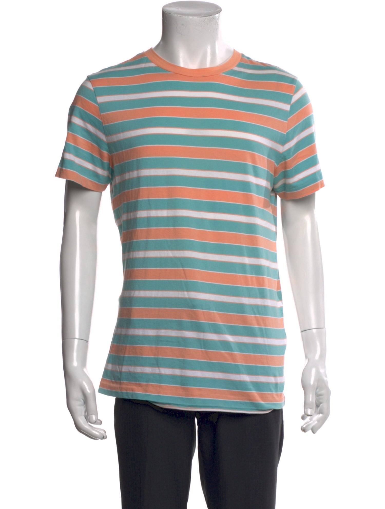A.P.C. Striped Crew Neck T-Shirt