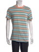 A.P.C. Striped Crew Neck T-Shirt