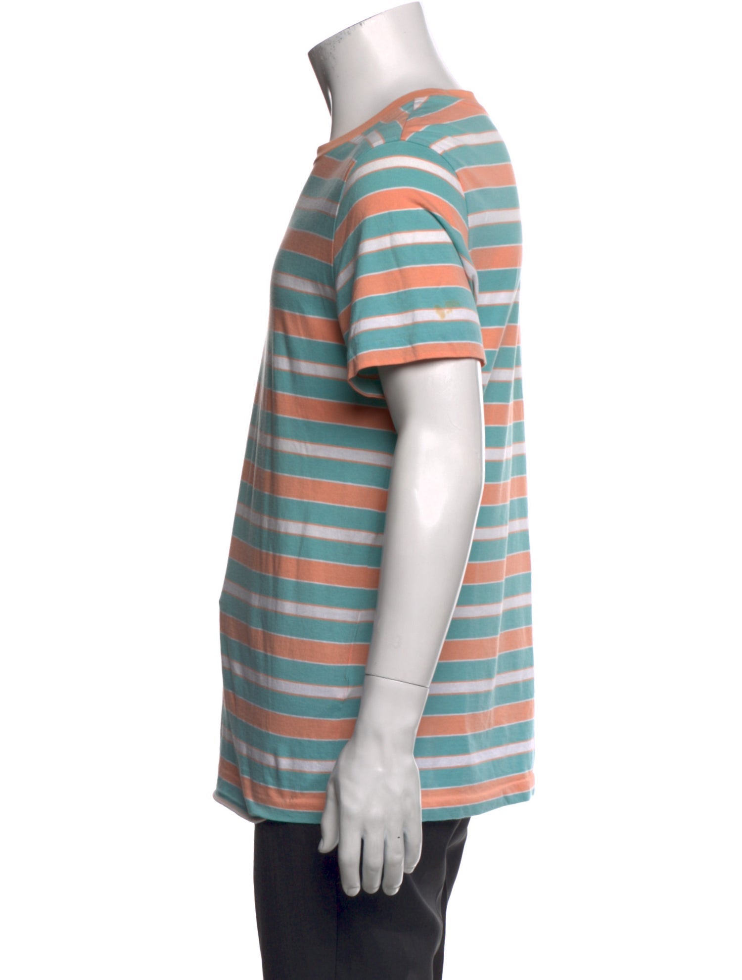 A.P.C. Striped Crew Neck T-Shirt