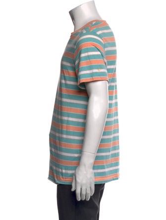 A.P.C. Striped Crew Neck T-Shirt
