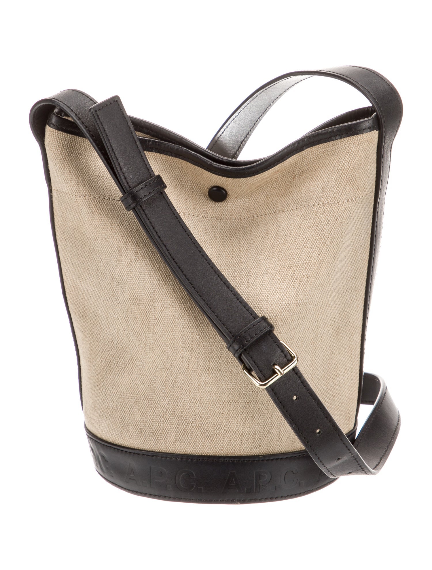 A.P.C. Canvas Bucket Bag
