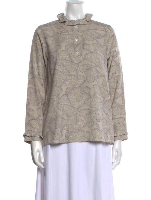 A.P.C. Silk Printed Sweatshirt