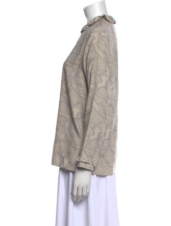 A.P.C. Silk Printed Sweatshirt