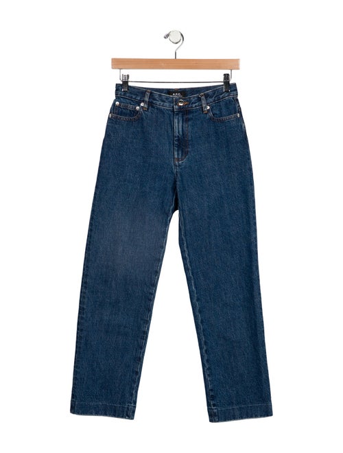A.P.C. Mid-Rise Straight Leg Jeans