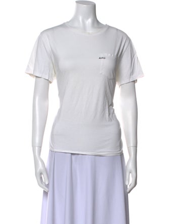 A.P.C. Crew Neck Short Sleeve T-Shirt