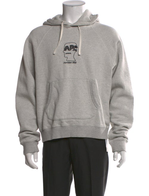 A.P.C. Graphic Print Crew Neck Hoodie