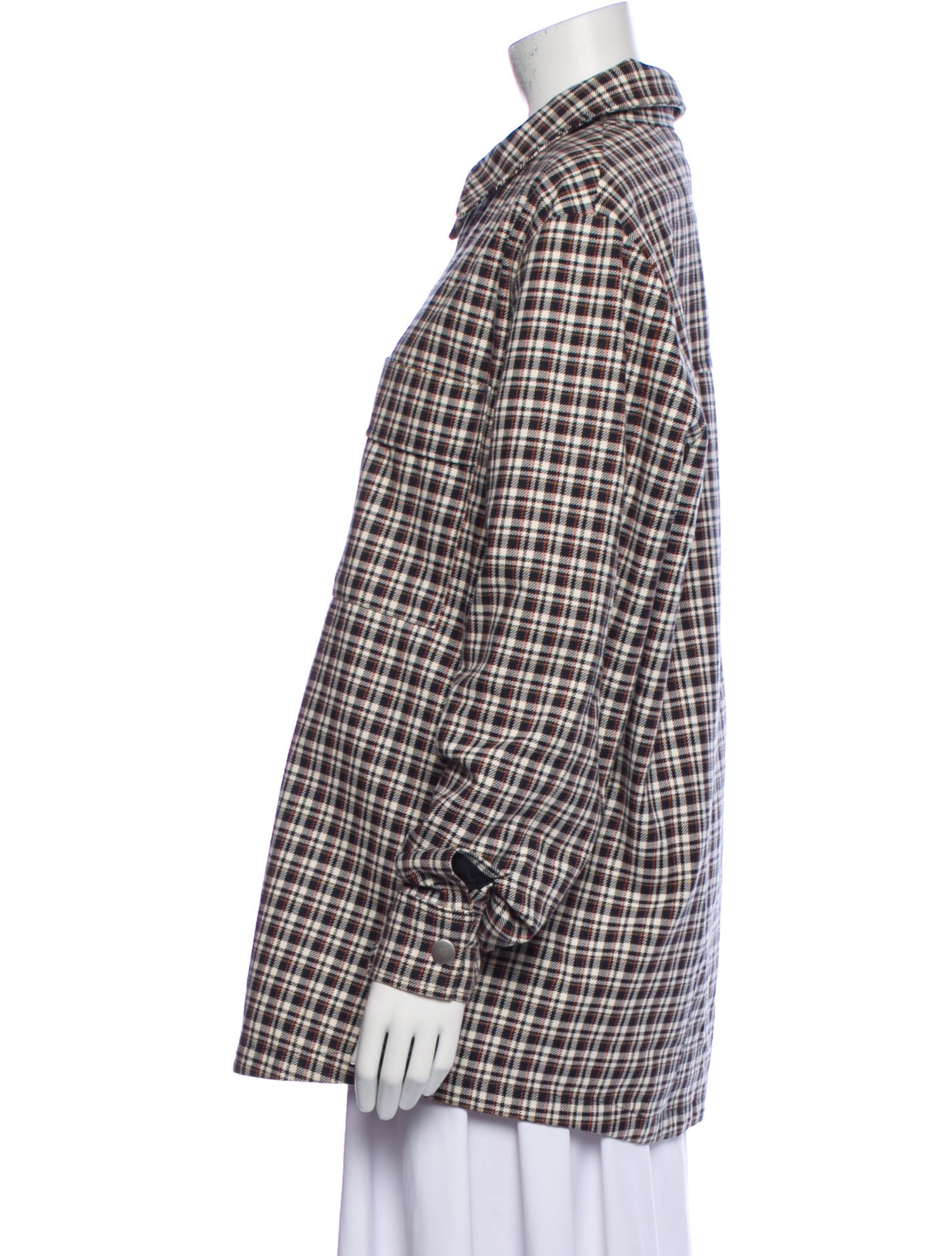 A.P.C. Plaid Print Jacket