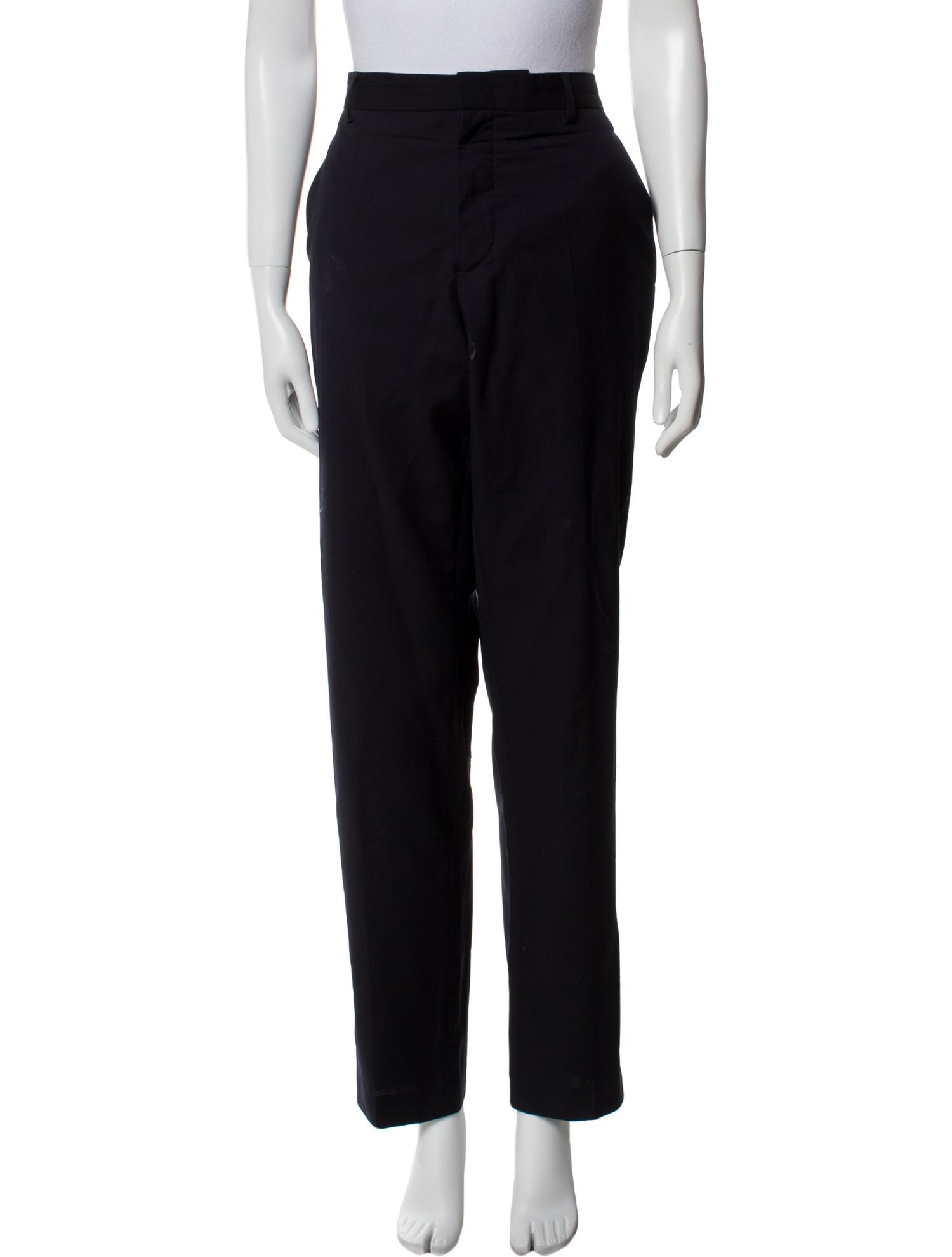 A.P.C. Virgin Wool Straight Leg Pants