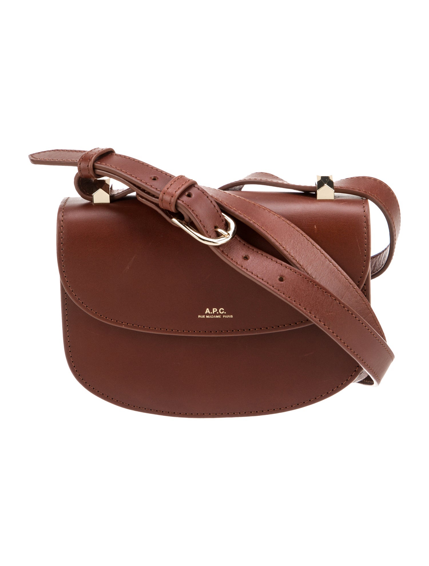 A.P.C. Leather Crossbody Bag