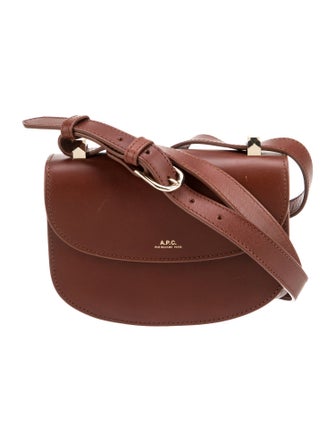 A.P.C. Leather Crossbody Bag