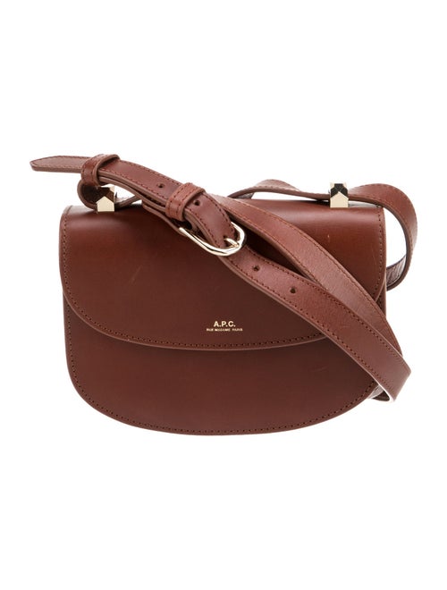 A.P.C. Leather Crossbody Bag