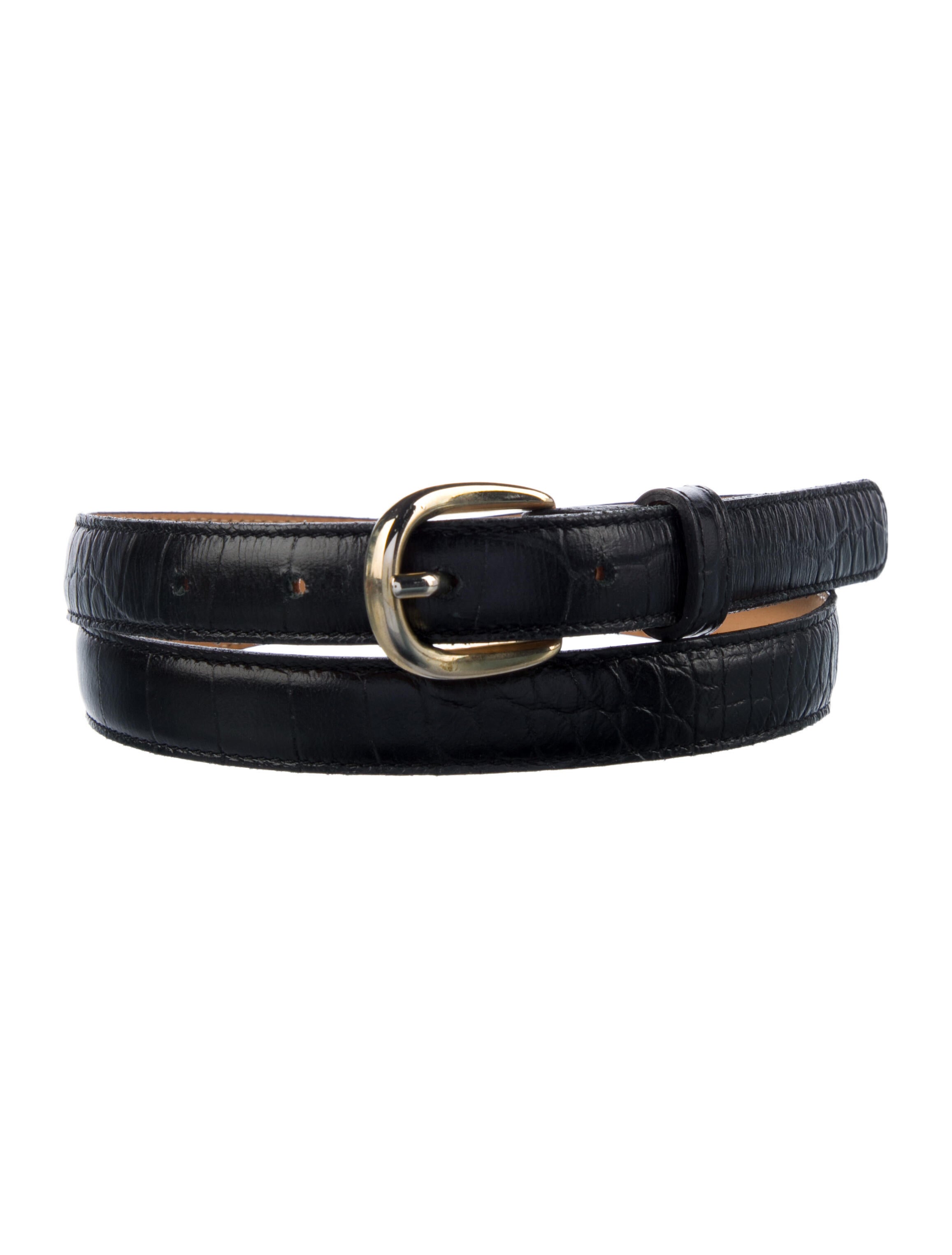 A.P.C. Skinny Leather Belt