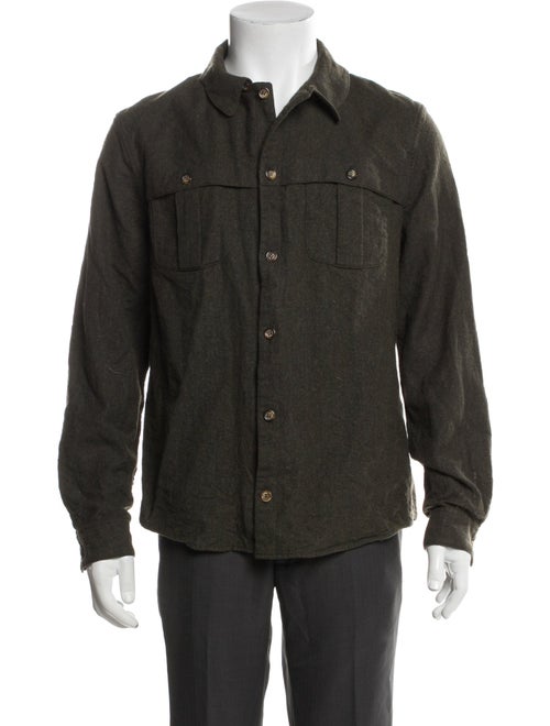 A.P.C. Wool Long Sleeve Shirt