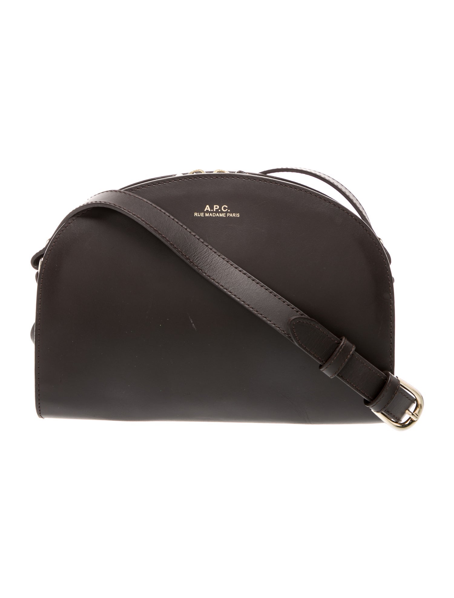 A.P.C. Leather Crossbody Bag