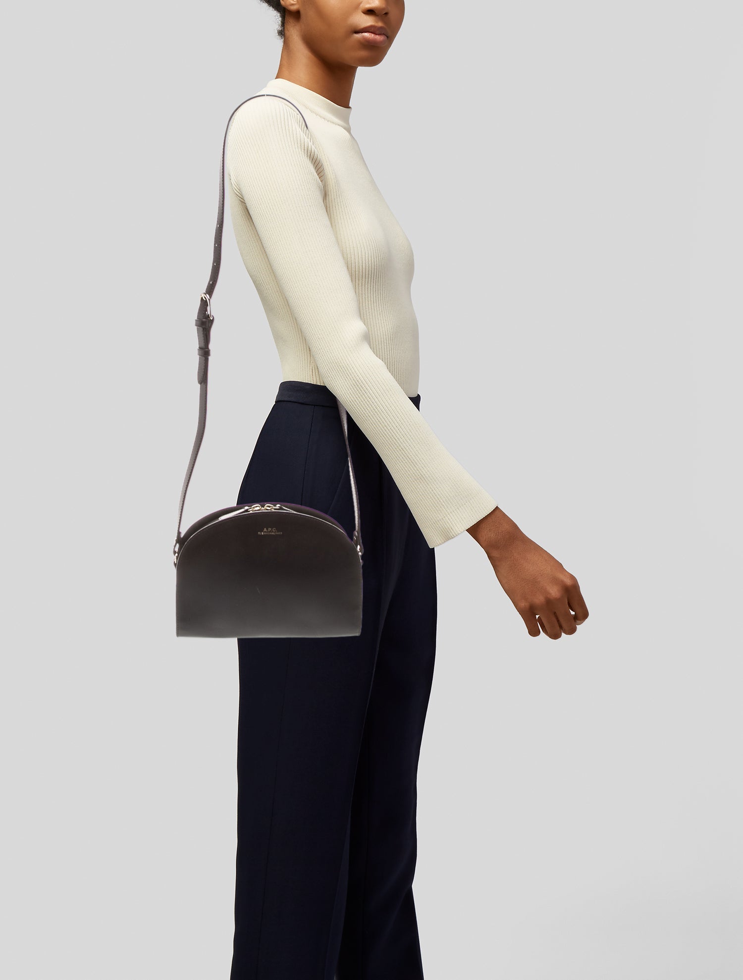 A.P.C. Leather Crossbody Bag