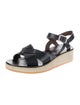 A.P.C. Leather Slingback Sandals