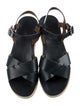 A.P.C. Leather Slingback Sandals