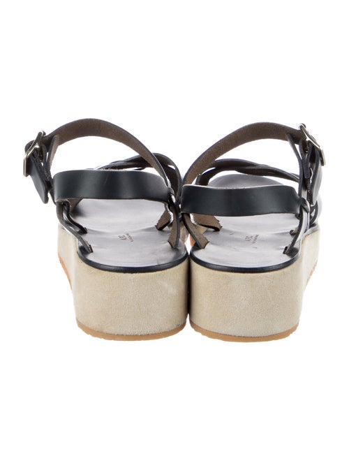 A.P.C. Leather Slingback Sandals