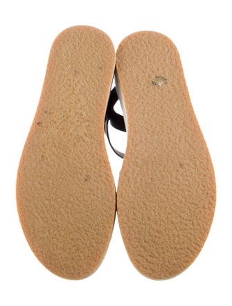 A.P.C. Leather Slingback Sandals