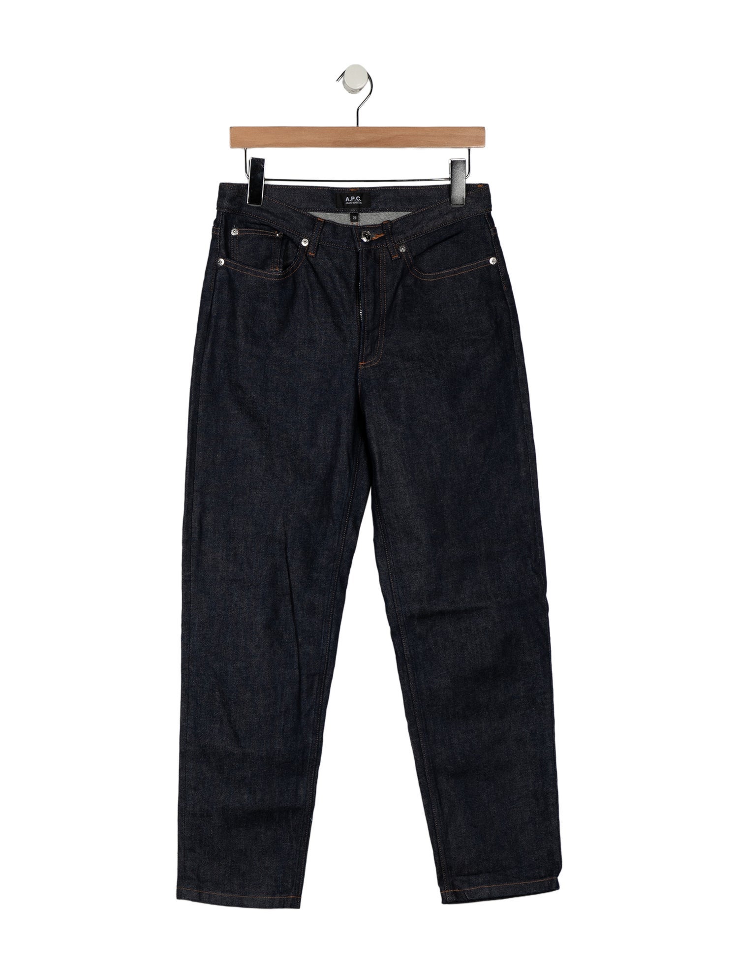 A.P.C. Mid-Rise Straight Leg Jeans