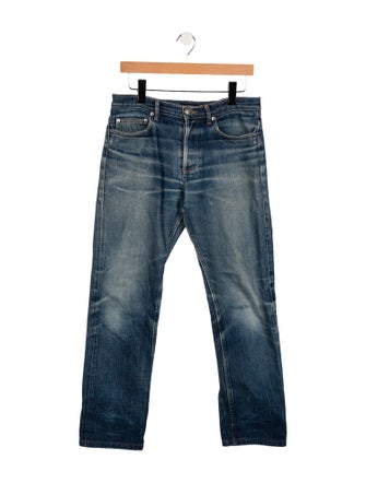 A.P.C. Mid-Rise Straight Leg Jeans