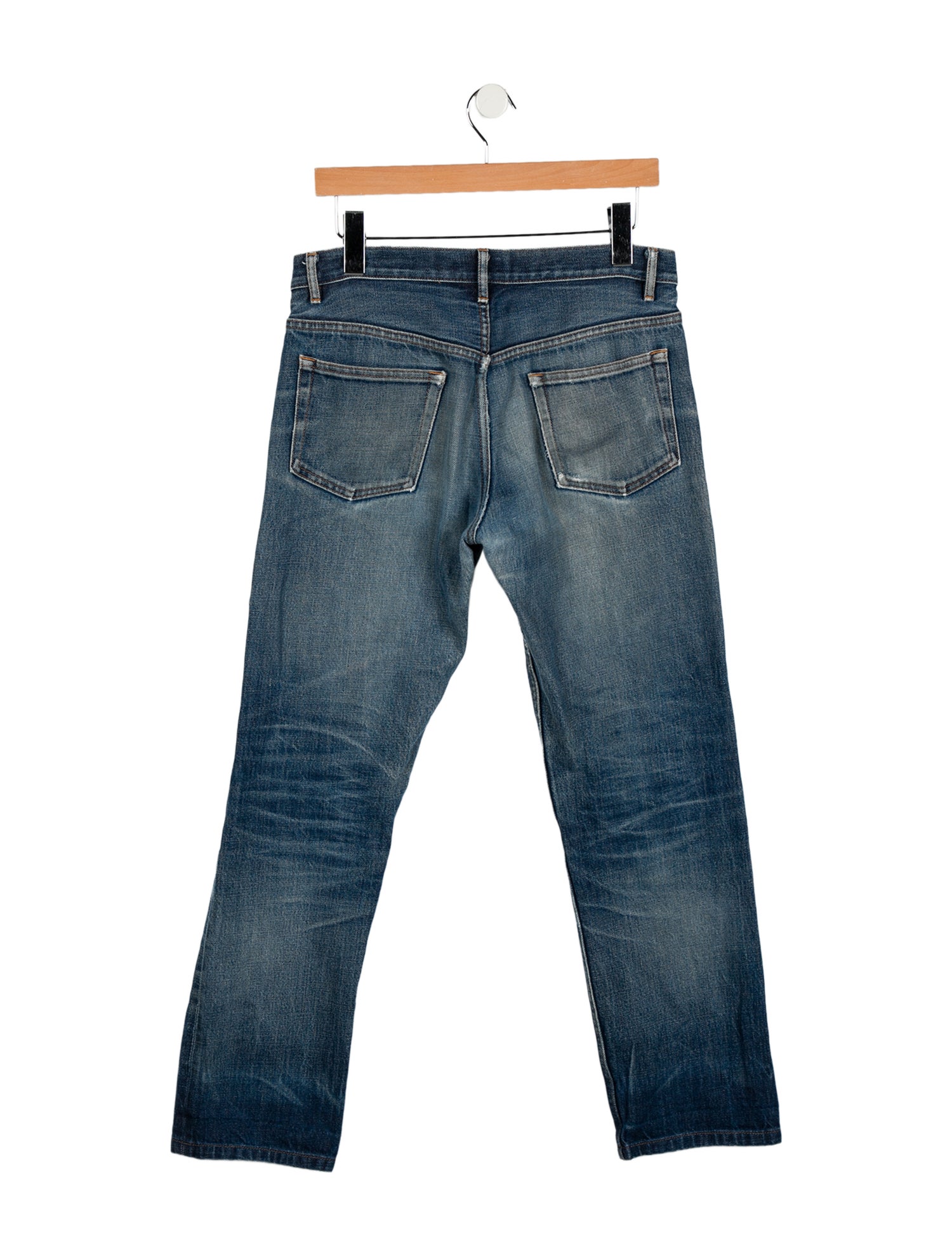 A.P.C. Mid-Rise Straight Leg Jeans